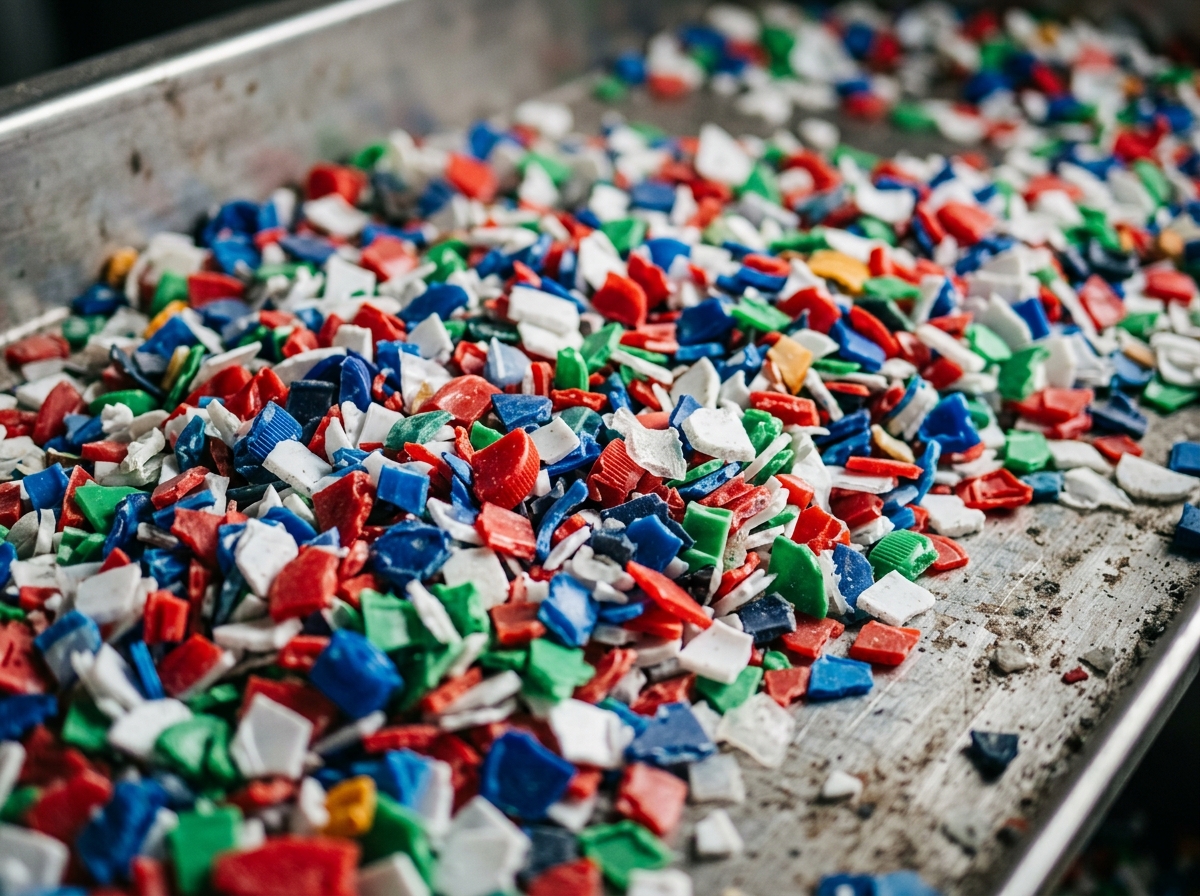 HDPE Bottle Cap Regrind